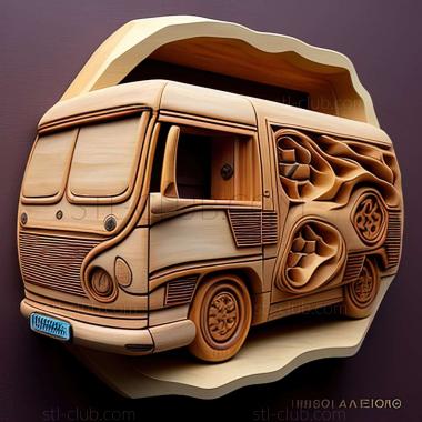 3D модель Mazda Bongo Friendee (STL)